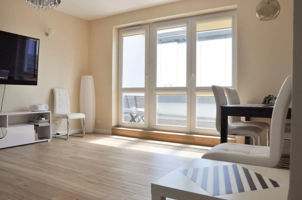 Apartmán Apartament Kwiatkowskiego Varšava