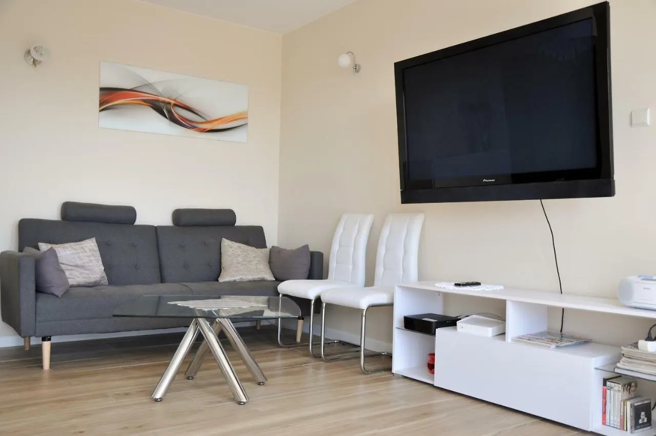 Apartmán Apartament Kwiatkowskiego Varšava
